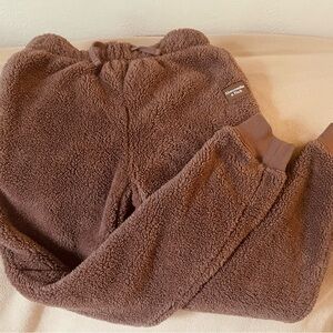 Abercrombie Kids Chocolate Fleece Joggers
